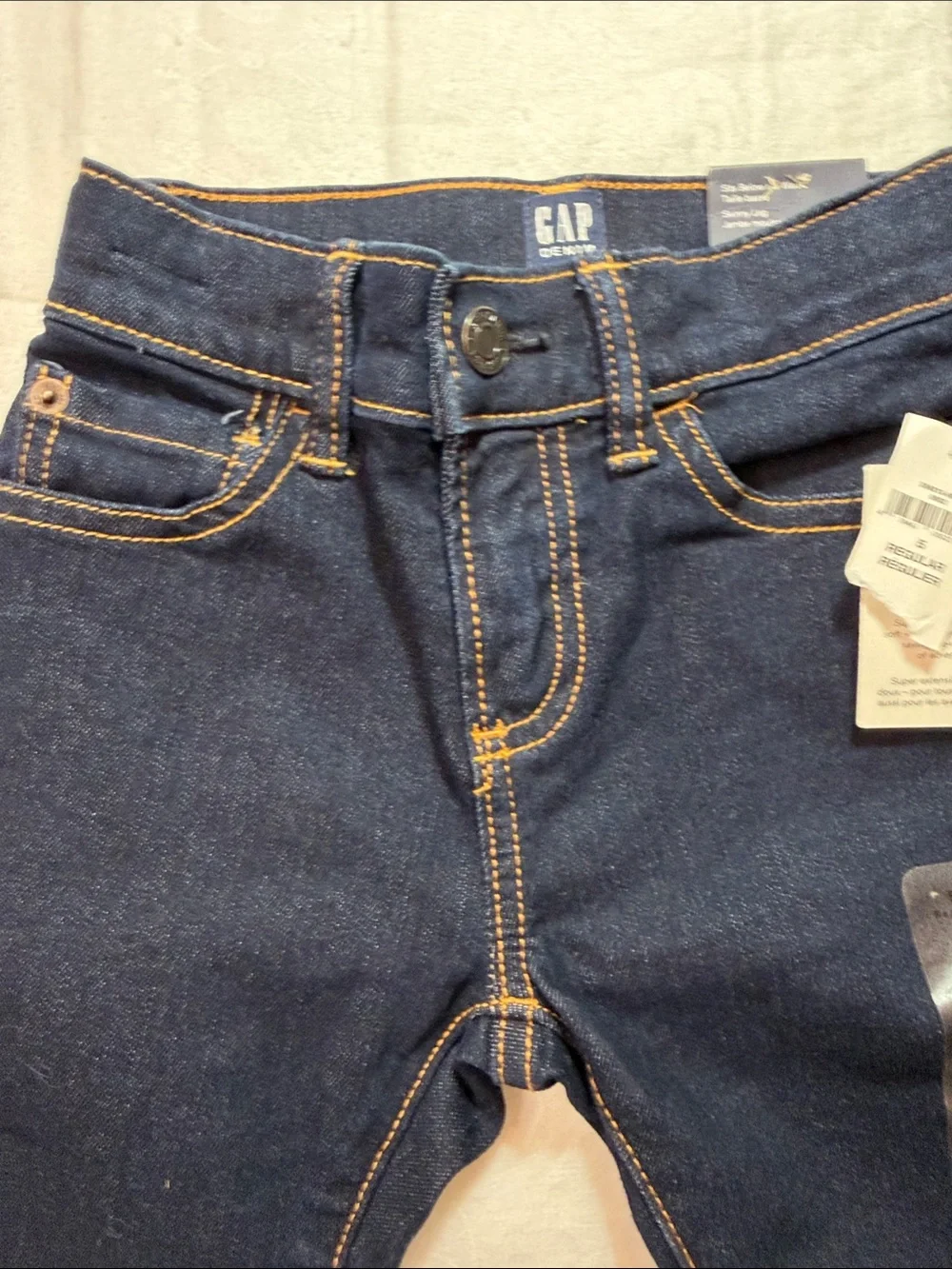 GAP Kids Dark Indigo Skinny Stretch Jeans